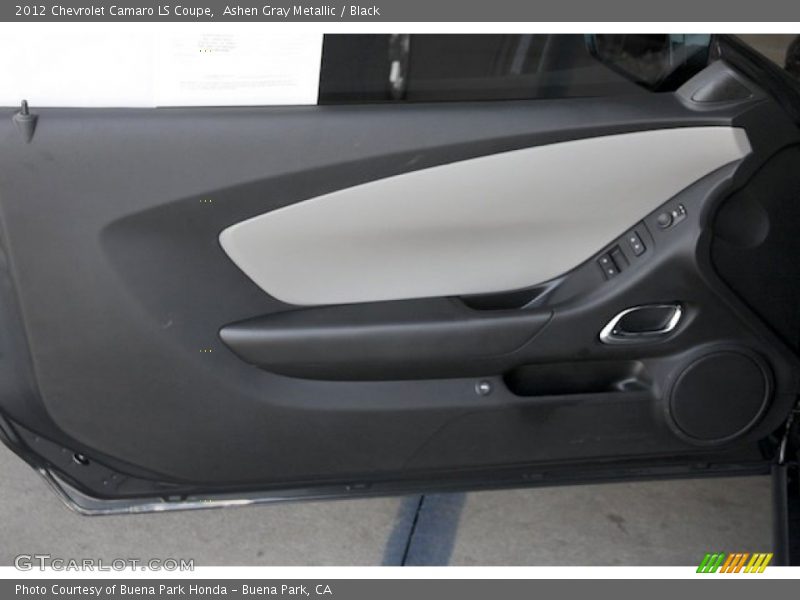 Ashen Gray Metallic / Black 2012 Chevrolet Camaro LS Coupe