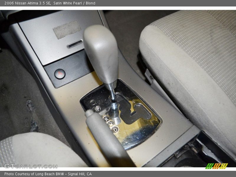 Satin White Pearl / Blond 2006 Nissan Altima 3.5 SE