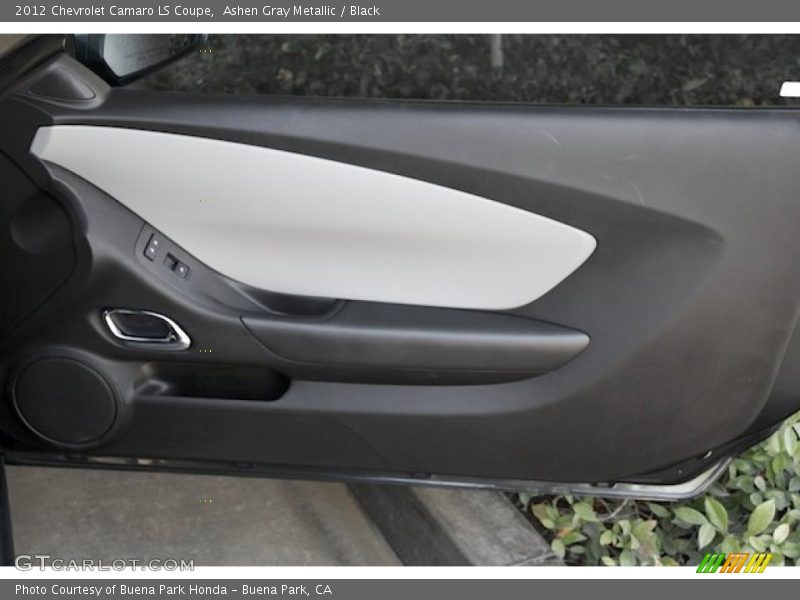Ashen Gray Metallic / Black 2012 Chevrolet Camaro LS Coupe