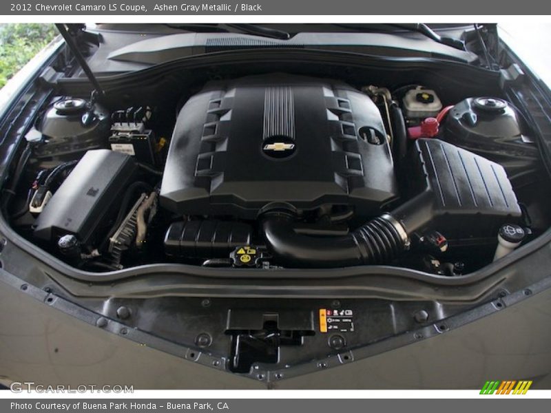 Ashen Gray Metallic / Black 2012 Chevrolet Camaro LS Coupe