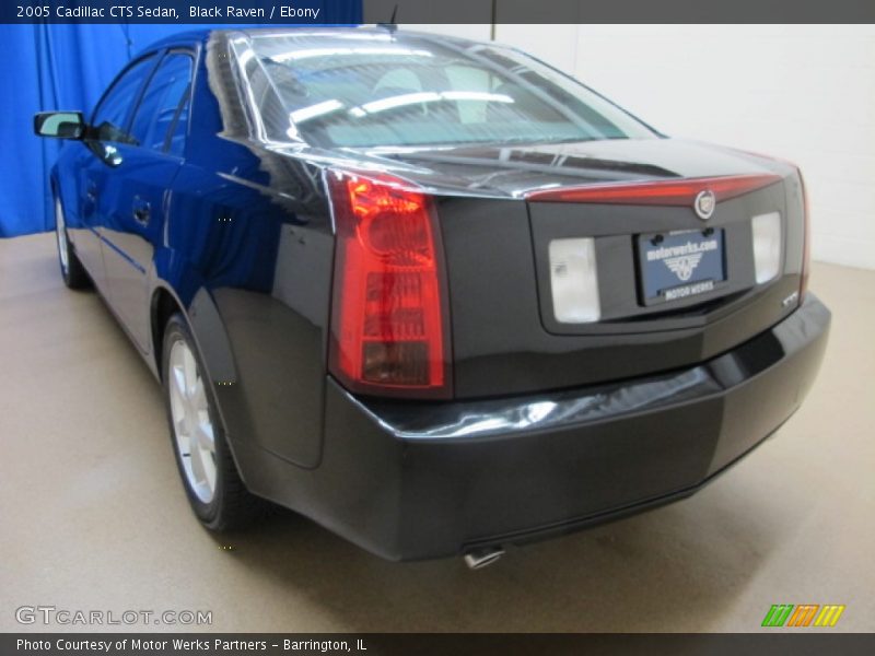 Black Raven / Ebony 2005 Cadillac CTS Sedan