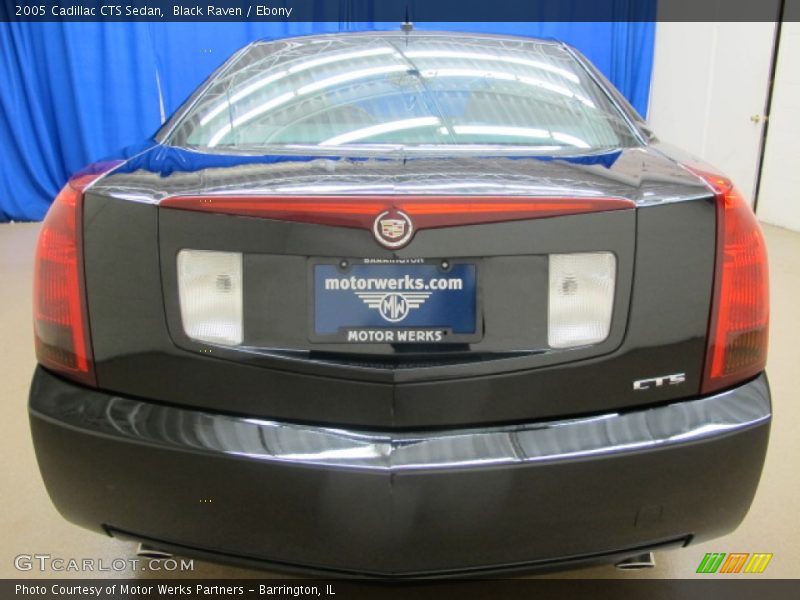 Black Raven / Ebony 2005 Cadillac CTS Sedan