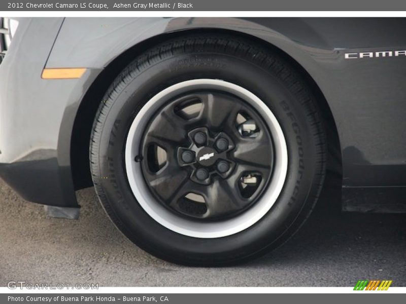 Ashen Gray Metallic / Black 2012 Chevrolet Camaro LS Coupe