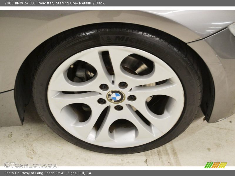 Sterling Grey Metallic / Black 2005 BMW Z4 3.0i Roadster