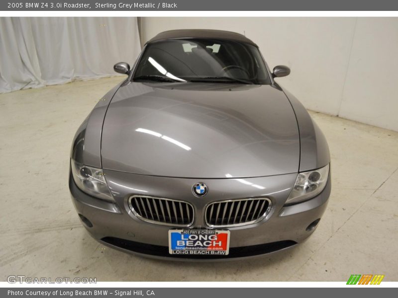 Sterling Grey Metallic / Black 2005 BMW Z4 3.0i Roadster