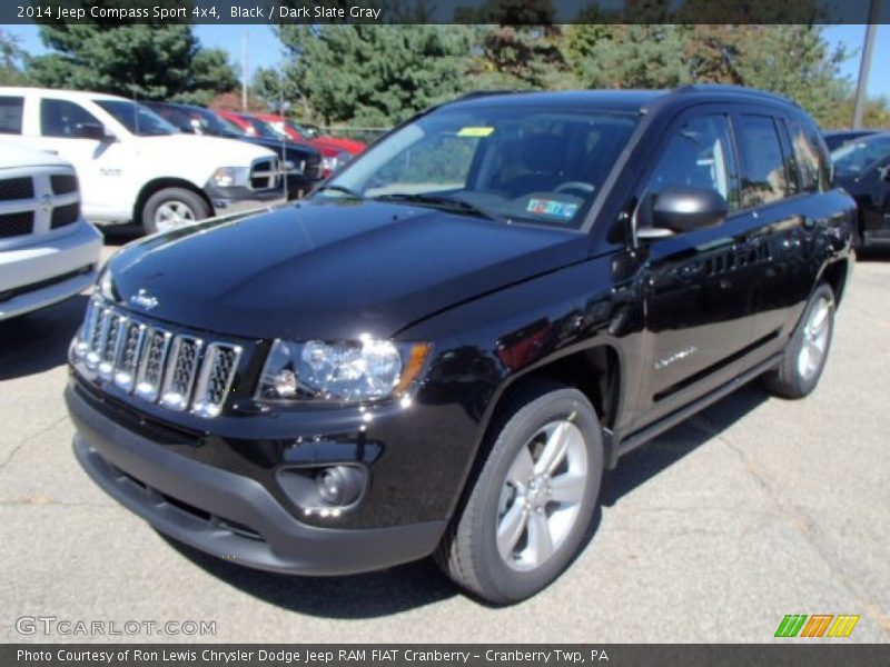 Black / Dark Slate Gray 2014 Jeep Compass Sport 4x4