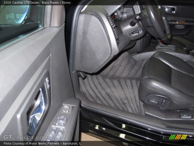 Black Raven / Ebony 2005 Cadillac CTS Sedan