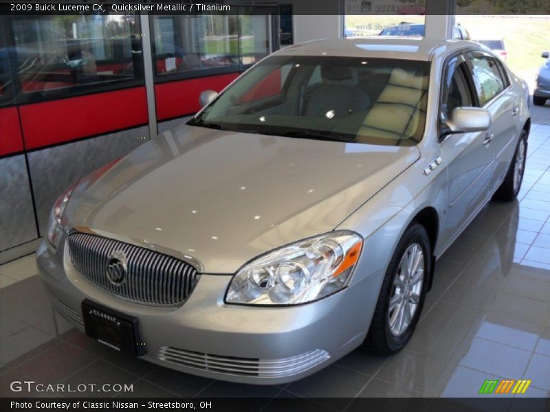 Quicksilver Metallic / Titanium 2009 Buick Lucerne CX
