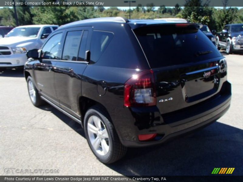 Black / Dark Slate Gray 2014 Jeep Compass Sport 4x4
