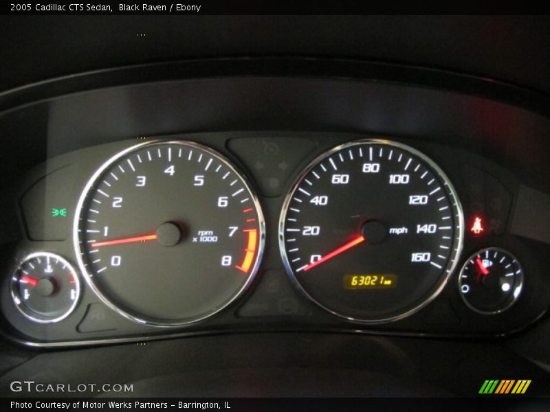 Black Raven / Ebony 2005 Cadillac CTS Sedan