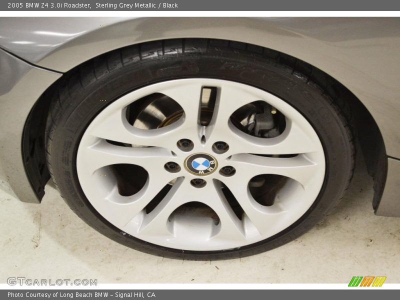 Sterling Grey Metallic / Black 2005 BMW Z4 3.0i Roadster