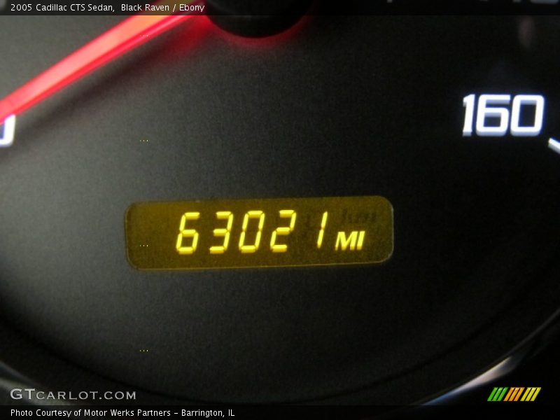 Black Raven / Ebony 2005 Cadillac CTS Sedan