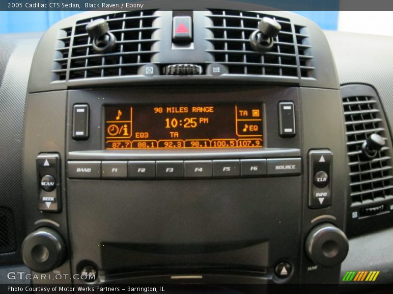 Black Raven / Ebony 2005 Cadillac CTS Sedan