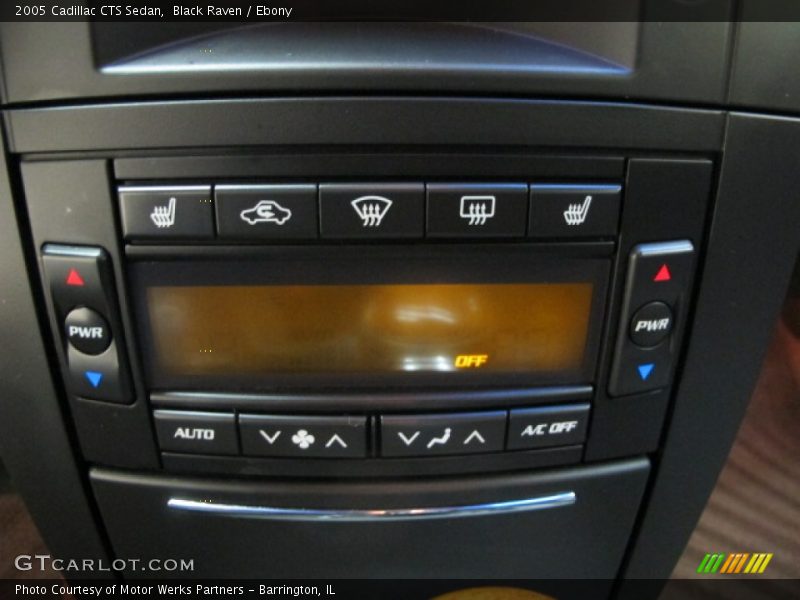 Black Raven / Ebony 2005 Cadillac CTS Sedan