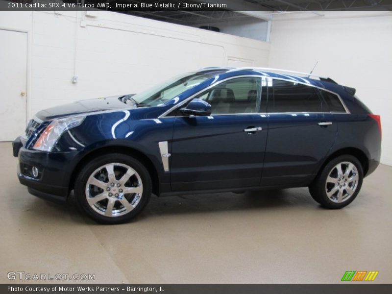  2011 SRX 4 V6 Turbo AWD Imperial Blue Metallic