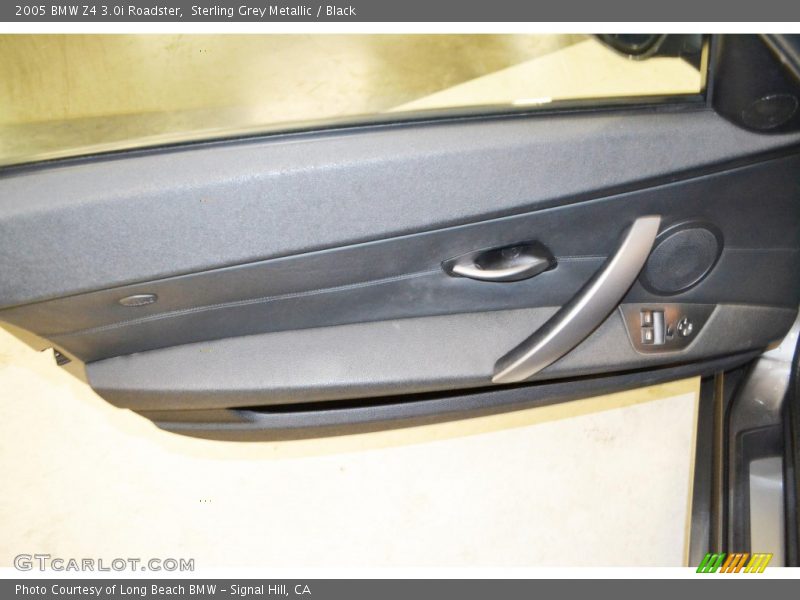 Sterling Grey Metallic / Black 2005 BMW Z4 3.0i Roadster