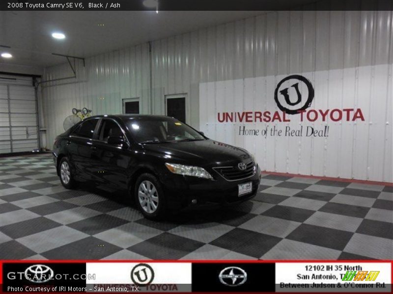 Black / Ash 2008 Toyota Camry SE V6