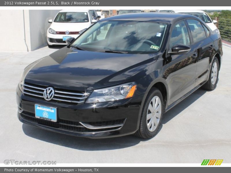 Black / Moonrock Gray 2012 Volkswagen Passat 2.5L S