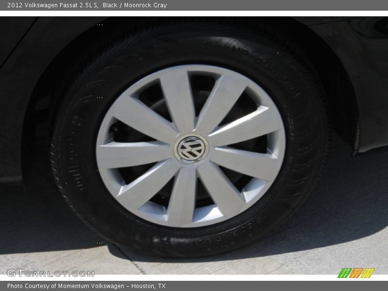 Black / Moonrock Gray 2012 Volkswagen Passat 2.5L S