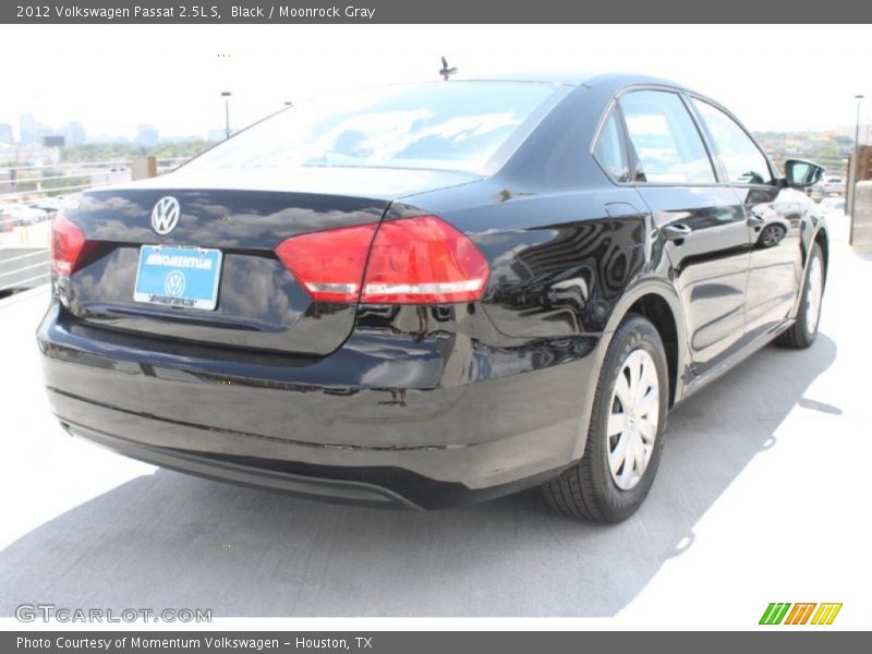 Black / Moonrock Gray 2012 Volkswagen Passat 2.5L S
