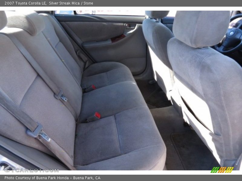 Silver Streak Mica / Stone 2007 Toyota Corolla LE