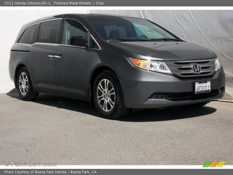 Polished Metal Metallic / Gray 2011 Honda Odyssey EX-L