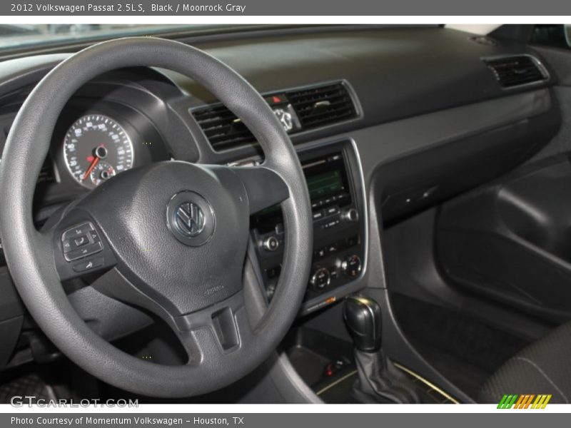 Black / Moonrock Gray 2012 Volkswagen Passat 2.5L S