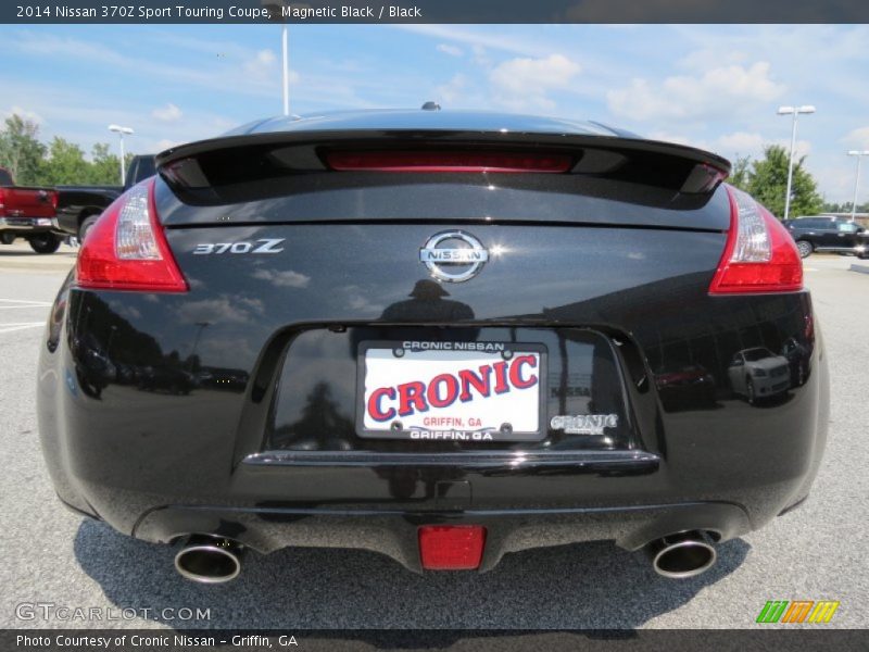 Magnetic Black / Black 2014 Nissan 370Z Sport Touring Coupe