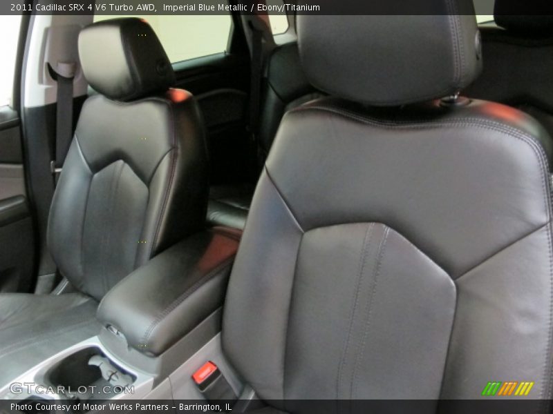 Imperial Blue Metallic / Ebony/Titanium 2011 Cadillac SRX 4 V6 Turbo AWD