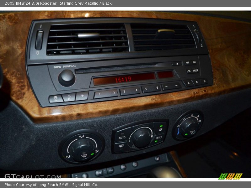 Sterling Grey Metallic / Black 2005 BMW Z4 3.0i Roadster