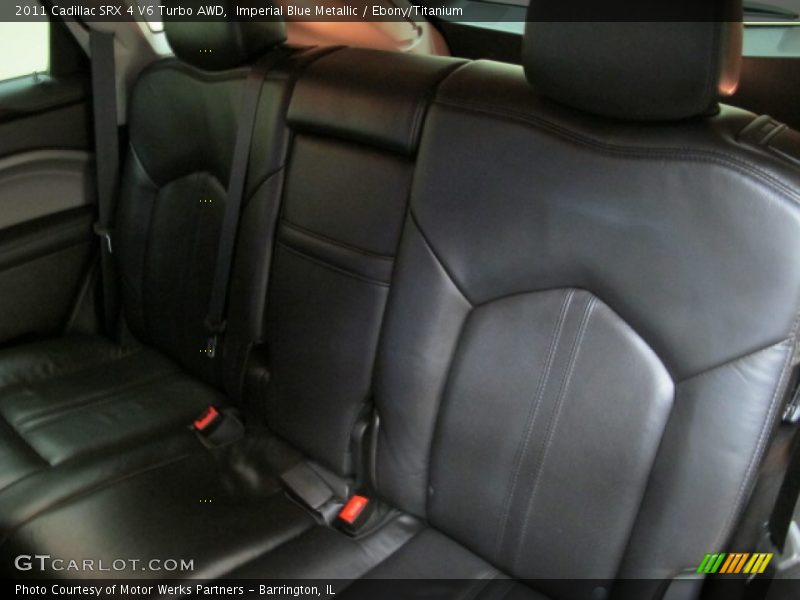 Imperial Blue Metallic / Ebony/Titanium 2011 Cadillac SRX 4 V6 Turbo AWD
