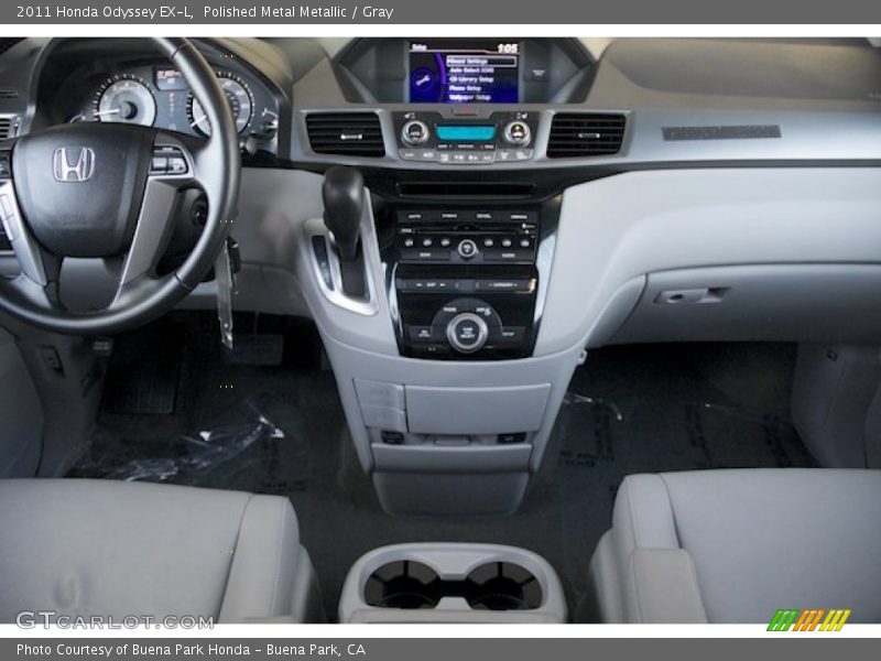 Polished Metal Metallic / Gray 2011 Honda Odyssey EX-L