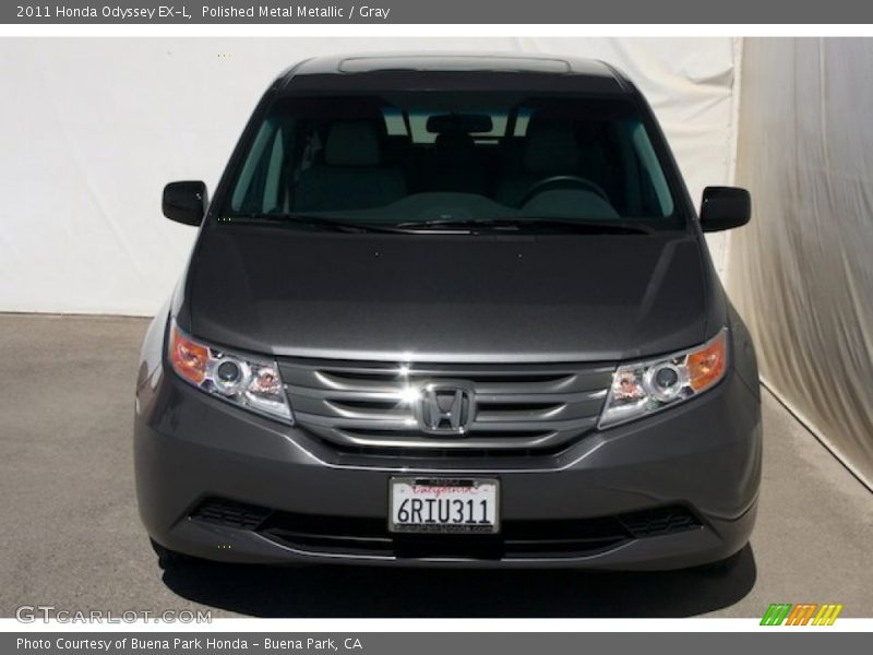 Polished Metal Metallic / Gray 2011 Honda Odyssey EX-L