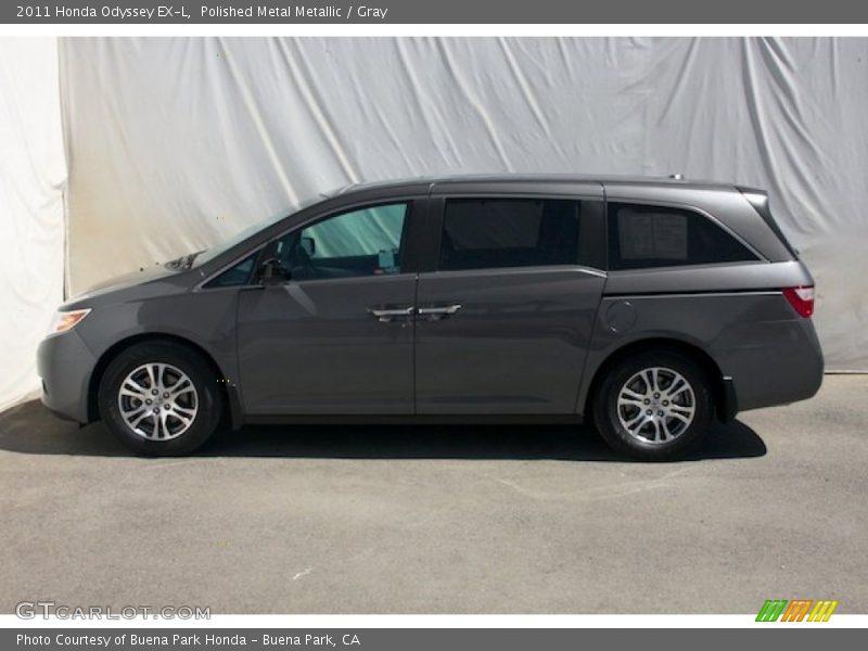 Polished Metal Metallic / Gray 2011 Honda Odyssey EX-L