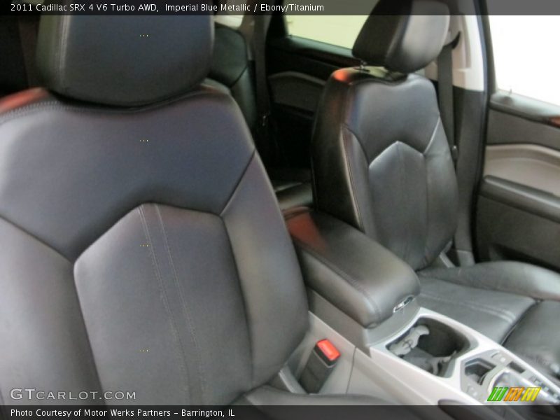 Imperial Blue Metallic / Ebony/Titanium 2011 Cadillac SRX 4 V6 Turbo AWD