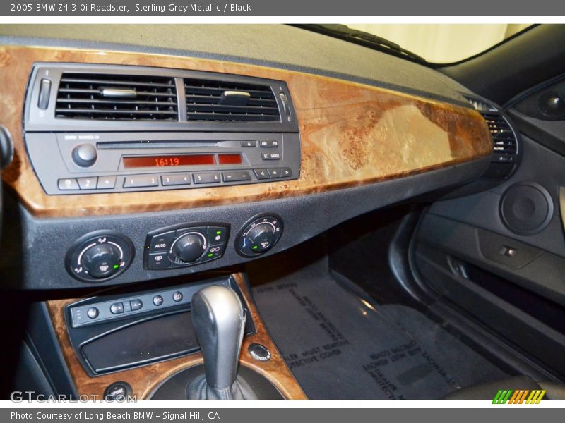 Sterling Grey Metallic / Black 2005 BMW Z4 3.0i Roadster