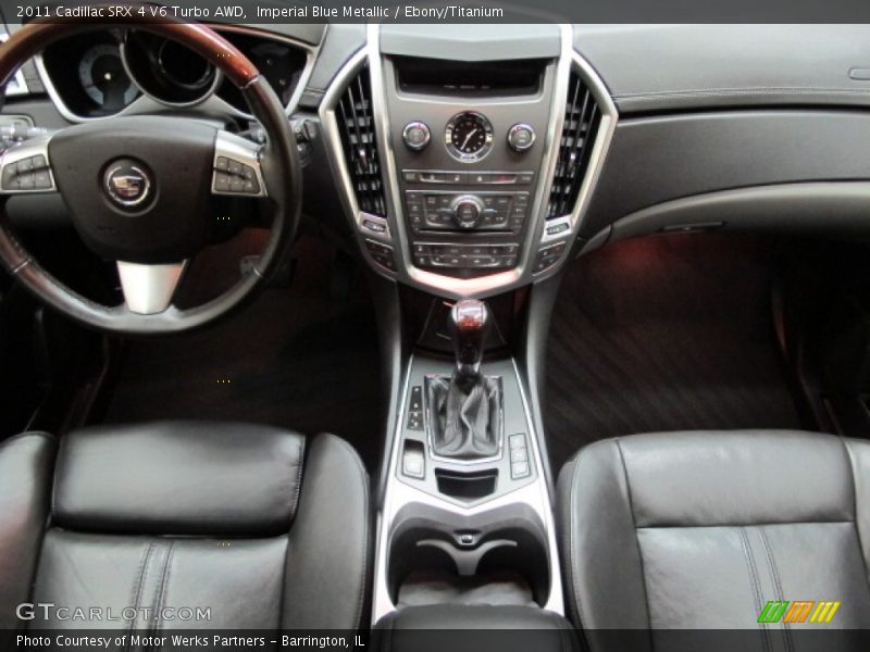 Imperial Blue Metallic / Ebony/Titanium 2011 Cadillac SRX 4 V6 Turbo AWD