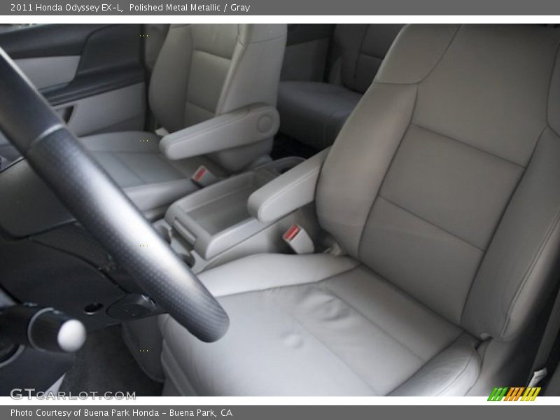 Polished Metal Metallic / Gray 2011 Honda Odyssey EX-L