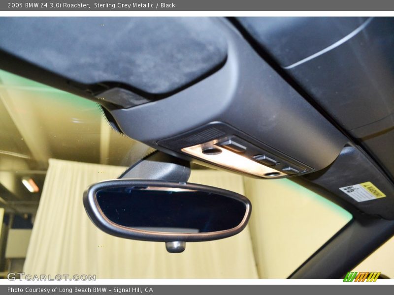 Sterling Grey Metallic / Black 2005 BMW Z4 3.0i Roadster