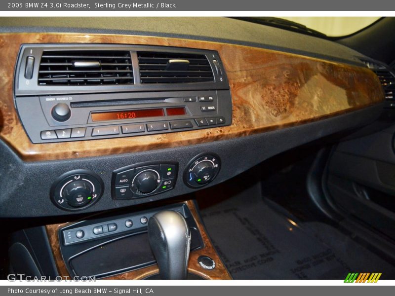 Sterling Grey Metallic / Black 2005 BMW Z4 3.0i Roadster