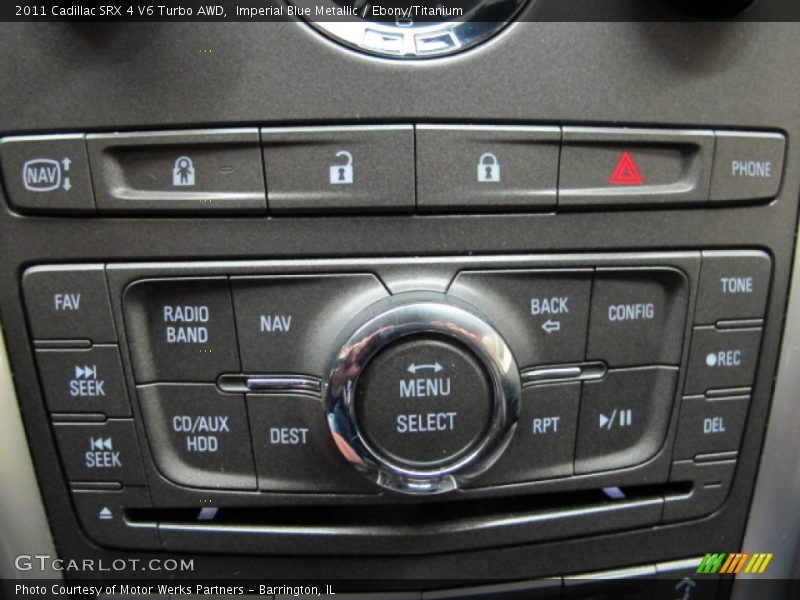 Controls of 2011 SRX 4 V6 Turbo AWD