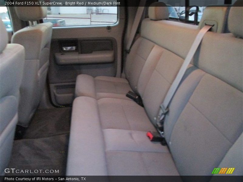 Bright Red / Medium/Dark Flint 2004 Ford F150 XLT SuperCrew