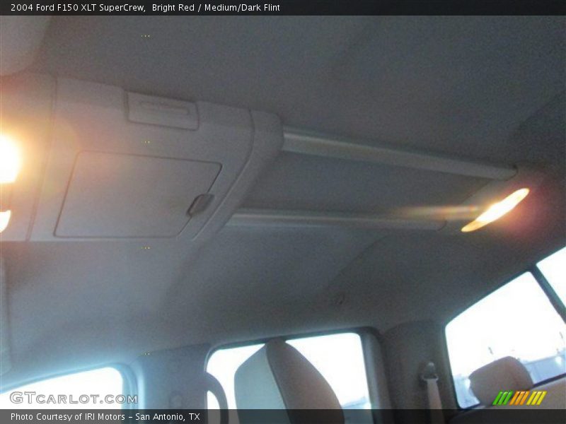 Bright Red / Medium/Dark Flint 2004 Ford F150 XLT SuperCrew