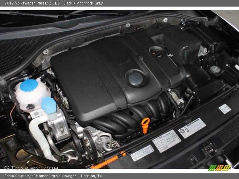 Black / Moonrock Gray 2012 Volkswagen Passat 2.5L S