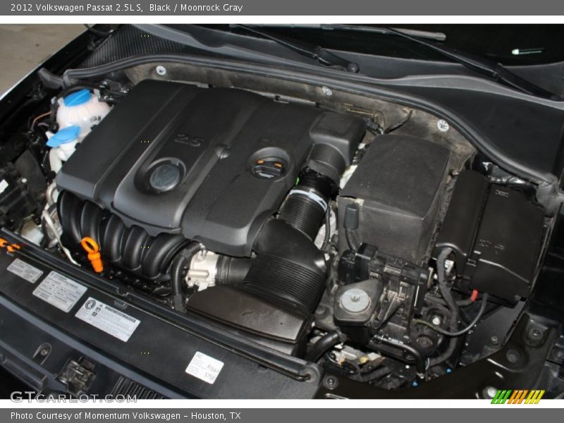 Black / Moonrock Gray 2012 Volkswagen Passat 2.5L S