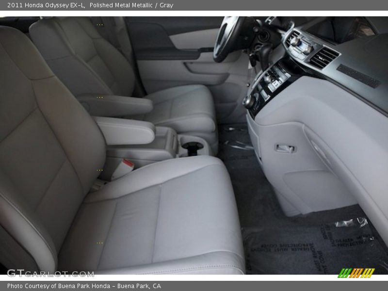 Polished Metal Metallic / Gray 2011 Honda Odyssey EX-L