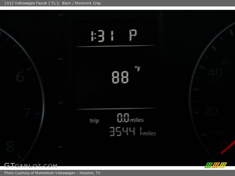 Black / Moonrock Gray 2012 Volkswagen Passat 2.5L S
