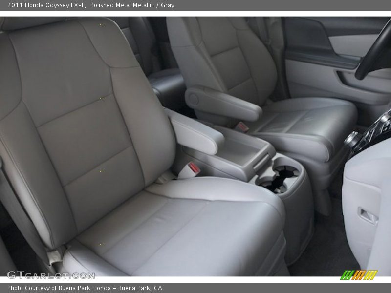 Polished Metal Metallic / Gray 2011 Honda Odyssey EX-L
