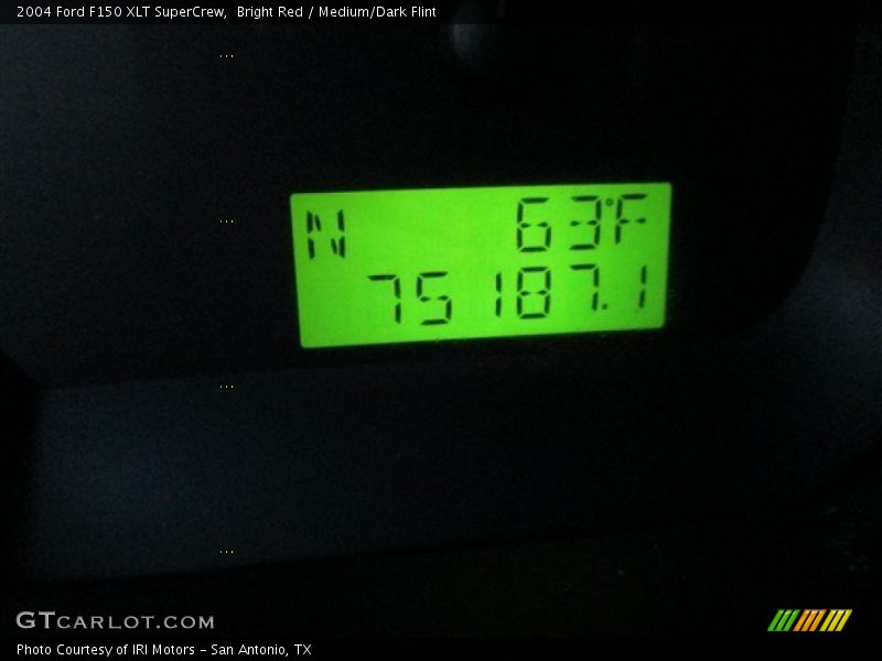 Bright Red / Medium/Dark Flint 2004 Ford F150 XLT SuperCrew