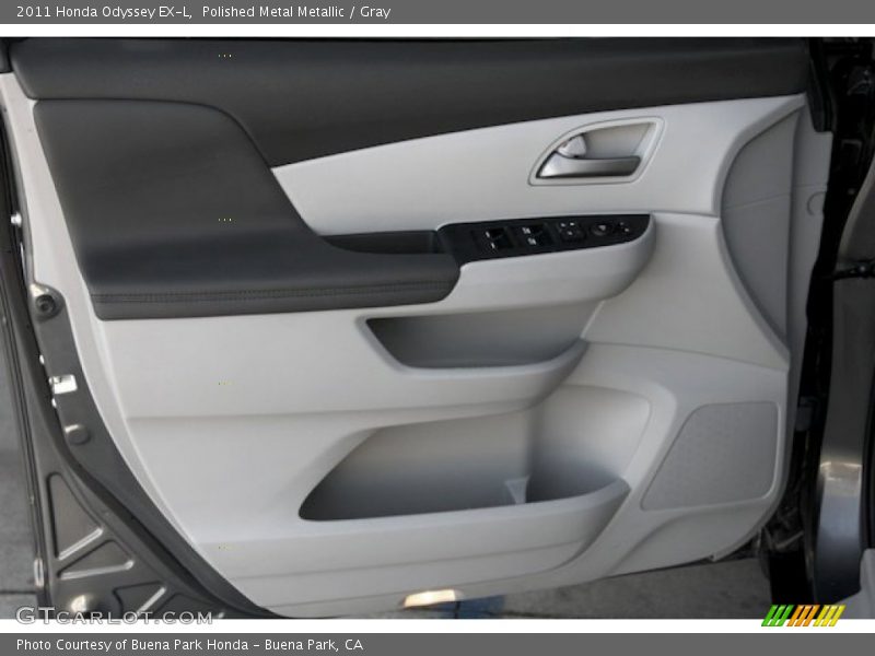 Polished Metal Metallic / Gray 2011 Honda Odyssey EX-L